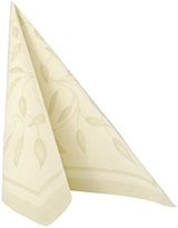 Papstar, 50 servetten "ROYAL Collection" 1/4-vouw 40 Cm X 40 Cm champagne "Nieuw Mediterraan", #11651