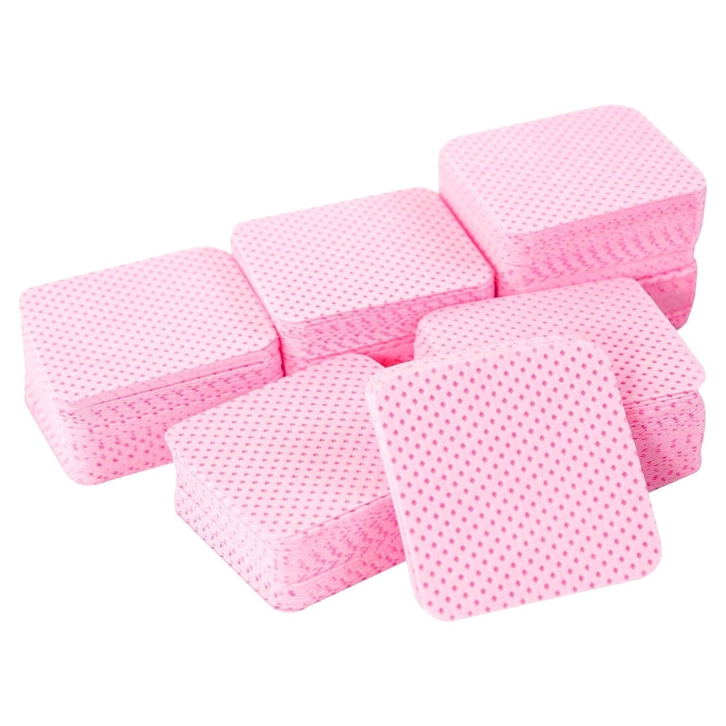 Qufiiry 300 Stück Fusselfreie Nageltücher, Pluisvrije Nageldoekjes, Fusselfrei Nagel Wattepads, Nagel Wischtücher Für Cleaner Gelnägel Nagellackentferner Wattepads Nageldoekjes Pads