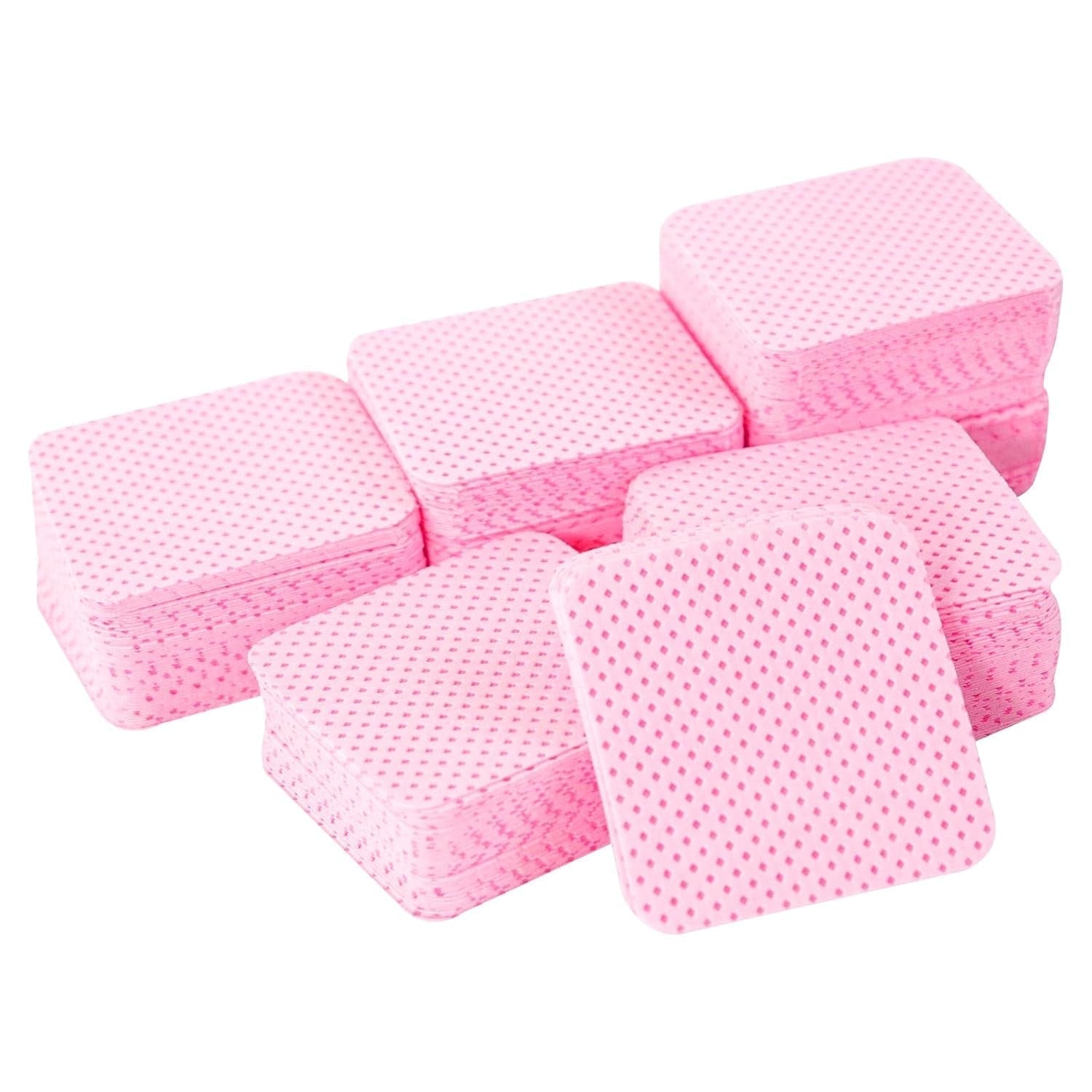 Qufiiry 300 Stück Fusselfreie Nageltücher, Pluisvrije Nageldoekjes, Fusselfrei Nagel Wattepads, Nagel Wischtücher Für Cleaner Gelnägel Nagellackentferner Wattepads Nageldoekjes Pads