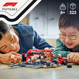 LEGO City F1 Pitstop met Team en Ferrari Speedster - Formule 1 Pitstopset met 1 coureur en 4 mechanische minifiguren - Raceautospeelgoed voor jongens en meisjes vanaf 6 jaar - 60443 Bouwsets Beuche in LEGO-Store