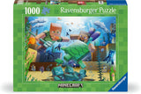 Ravensburger Puzzel 12000421 - Minecraft Mozaïek - Minecraft-puzzel van 1000 stukjes voor volwassenen en kinderen vanaf 14 jaar Puzzel Naty Shop