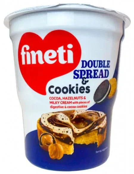 Fineti Double Spread & Koekjes, 370g Glazuren en Decor Naty Shop