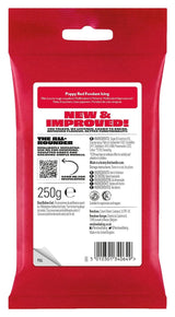 Fondant Poppy Red 250g - Kant en klaar, perfect voor het glazuren en decoreren van taarten, cupcakes en koekjes - Poppy rood - 250g Suikerpasta Naty Shop