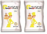 Fondant Geel Fluweel, 250 g Naty Shop suikerpasta 250 G (pak van 2)