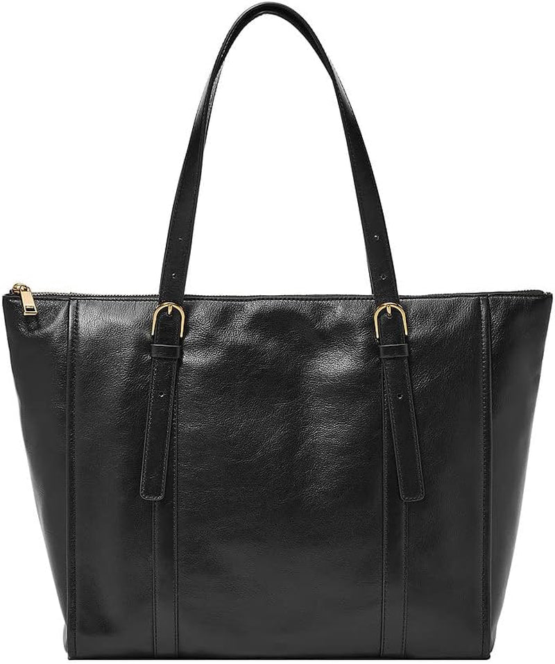 Fossil Carlie Tote Bags Dames Naty Shop Zwart