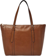 Fossil Carlie Tote Bags Dames Naty Shop Bruin