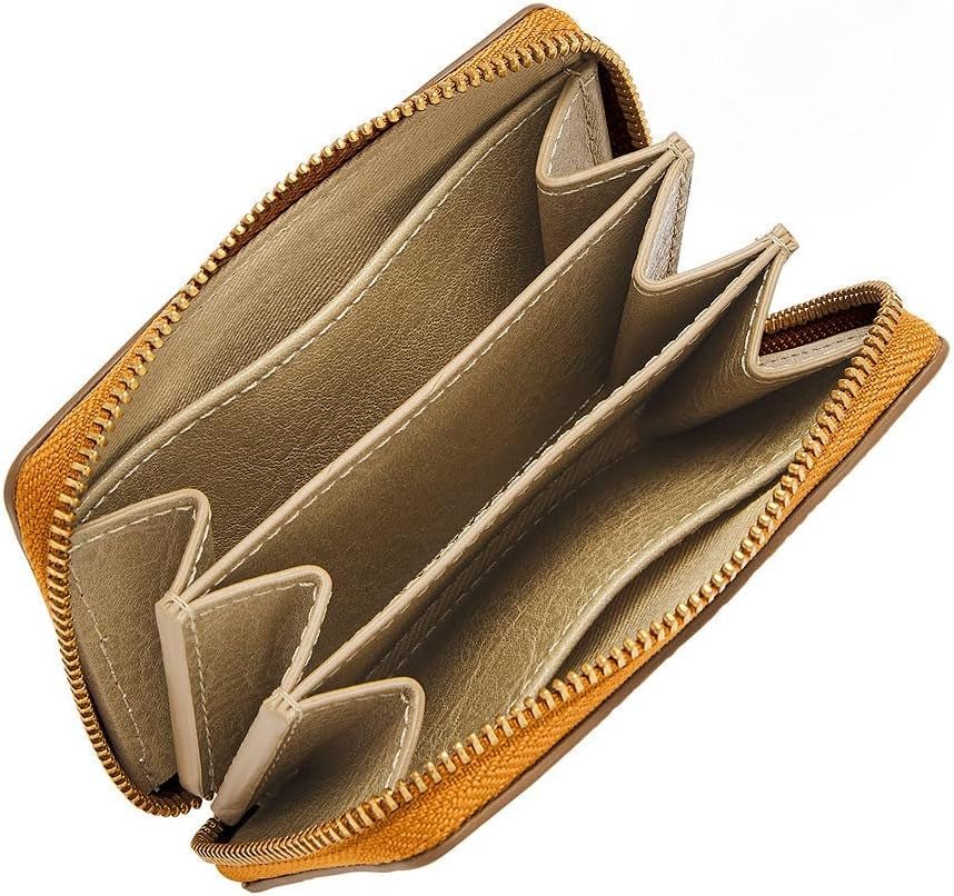 Fossil Ladies Logan LiteHide™ lederen kaarthouder met ritssluiting, SL10045763 Portemonnee Dames Naty Shop