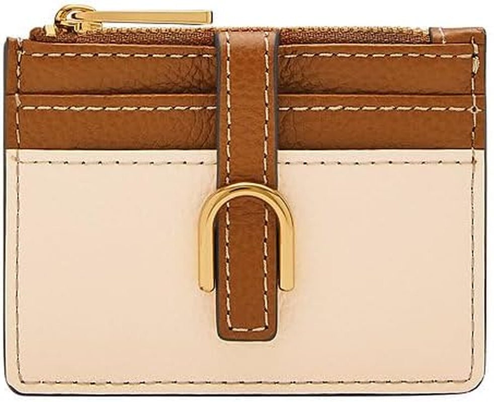 Fossil Dames Kaarthouder Vada Rits LiteHide Leer, SL10055103 Portemonnee Dames Naty Shop Standaard titel
