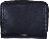 Fossil Dames Logan Multifunctionele Portemonnee Dames Naty Shop Zwart 11,1125 Cm X 2,54 Cm X 8,89 Cm