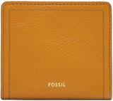 Fossil Dames Logan Geel Leren Tweevoudige Portemonnee, SL7829763 Damesportemonnee Naty Shop Standaardtitel