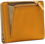 Fossil Dames Logan Geel Leren Bifold Portemonnee, SL7829763 Damesportemonnee Naty Shop