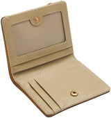 Fossil Dames Logan Geel Leren Bifold Portemonnee, SL7829763 Damesportemonnee Naty Shop