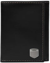 Fossil Hayes Card Case Bifold-portemonnee voor heren, heren Naty Shop zwart