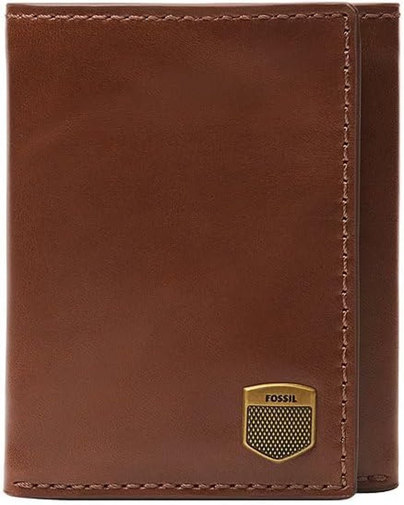 Fossil Hayes Card Case Bifold-portemonnee heren Naty Shop bruin
