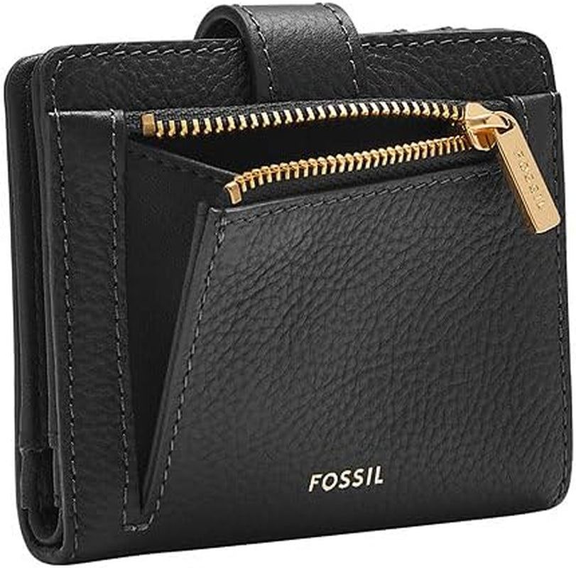 Fossil Small Tab Bifold Harwell voor dames Leer LiteHide, SL10029001 Damesportemonnee Naty Shop