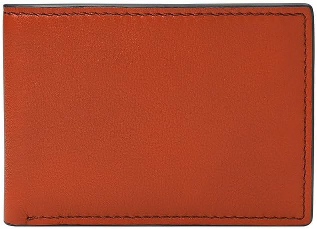 Fossil Steven Casual, 11,43 cm L x 1,27 cm B x 7,62 cm H Herenportemonnee Naty Shop Oranje