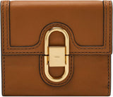 Fossil Dames Avondale Leren Driebladige SL8292216 Portemonnee Dames Naty Shop Bruin 10,8 cm L X 1,3 cm B X 10,2 cm H