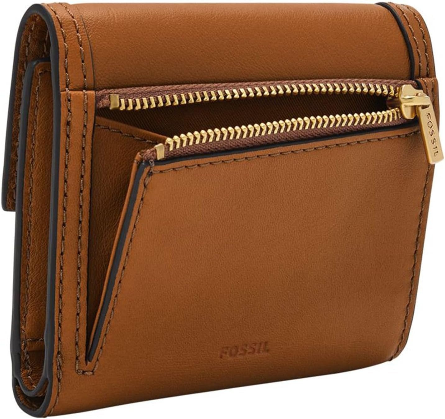 Fossil Avondale lederen driebladige damestas, SL8292216 Naty Shop damesportemonnee