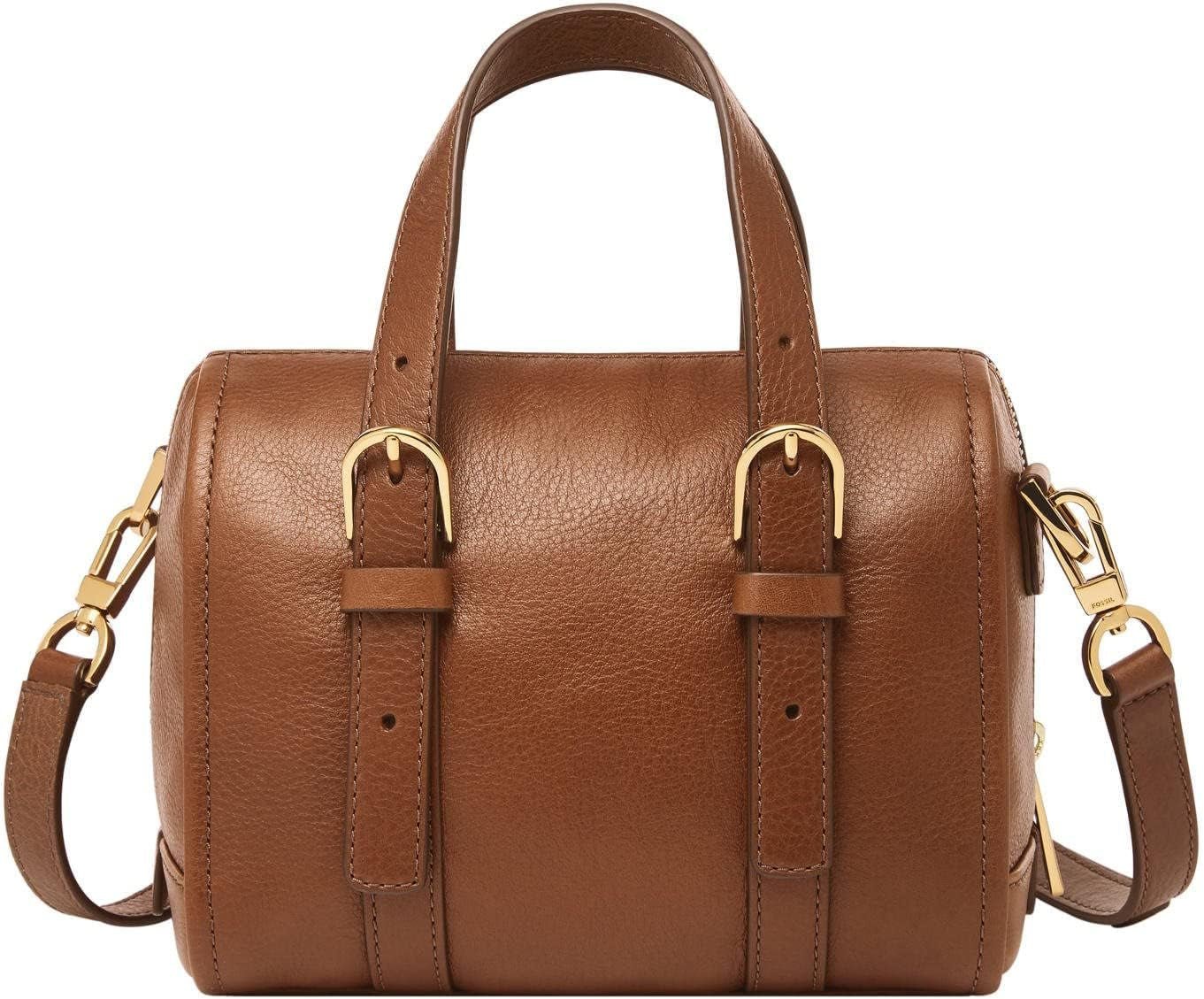 Fossil Carlie Leather Mini Satchel Purse Dameshandtas Dames Naty Shop