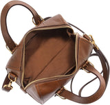 Fossil Carlie Leather Mini Satchel Purse Dameshandtas Dames Naty Shop