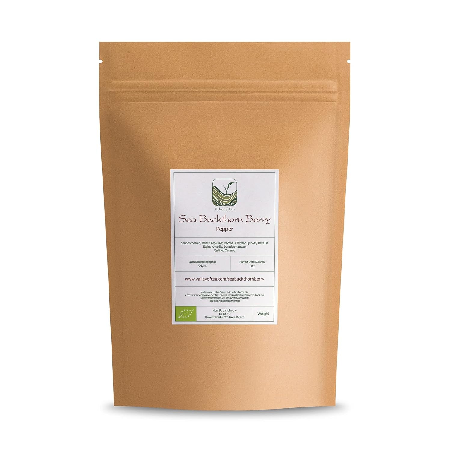 Duindoornfruitthee Biologisch duindoornfruit - gedroogd duindoornfruit duindoornthee duindoornfruit duindoornfruit Gedroogde producten Naty Shop