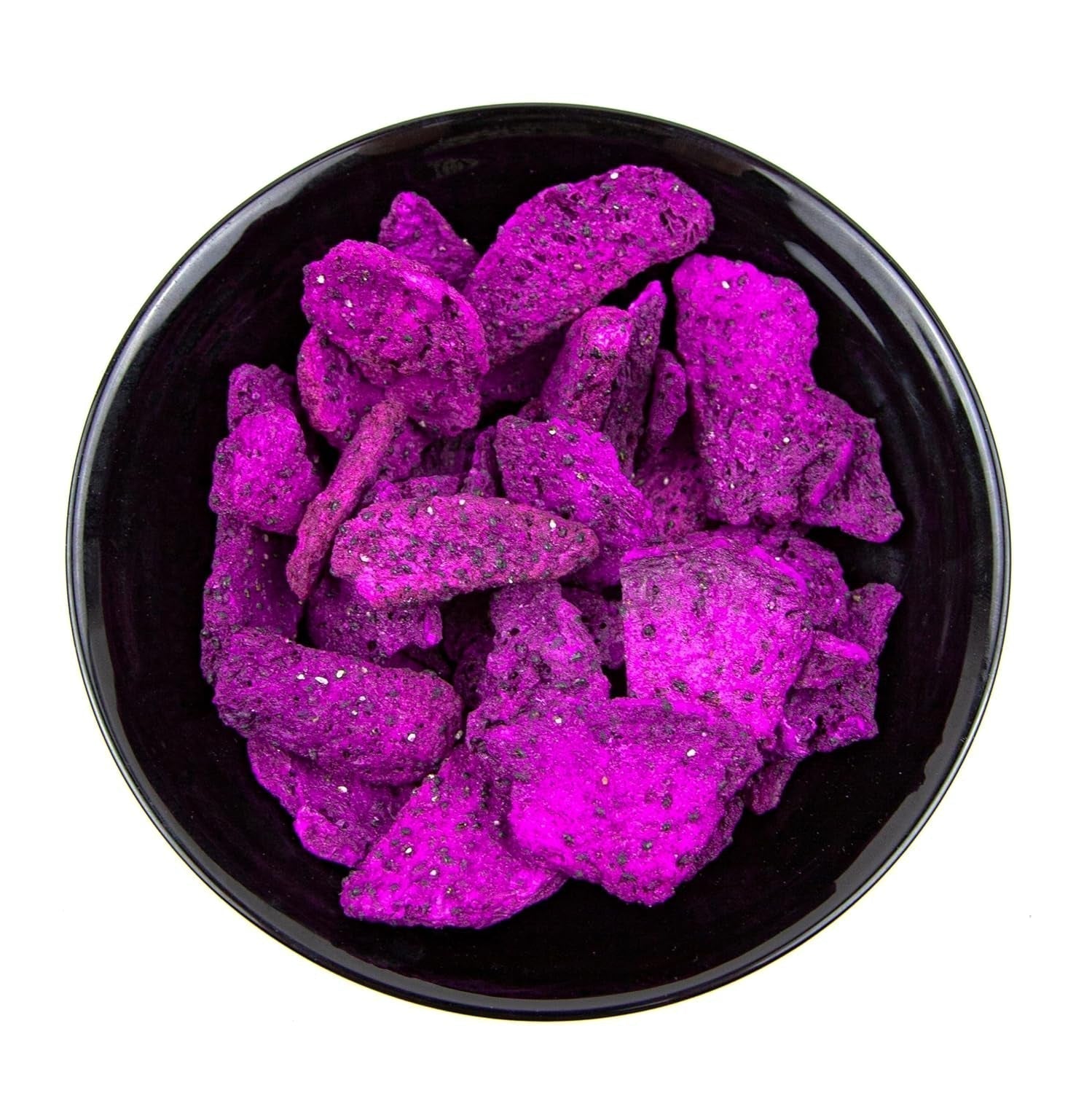 Gevriesdroogd drakenfruit 50g - Gevriesdroogd drakenfruit - Gevriesdroogd gedroogd fruit - Gesneden gedroogd drakenfruit voor bakken, decoratie, snacks, muesli, desserts Gedroogde producten Mijn winkel