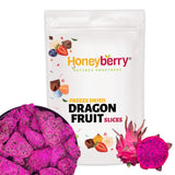 Gevriesdroogd drakenfruit 50g - Gevriesdroogd drakenfruit - Gevriesdroogd gedroogd fruit - Gesneden gedroogd drakenfruit voor bakken, decoratie, snacks, muesli, desserts Gedroogde producten Mijn winkel 50G