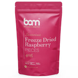 Gevriesdroogd fruit BAM, 40 gram, natuurlijk fruit, perfecte desserts, rijke smaak (aardbei) Gedroogde producten Naty Shop Framboos