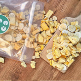 Gevriesdroogd fruit Mix van tropisch fruit | XL 350g Gevriesdroogde Ananas Mango Banaan Mix van gevriesdroogd fruit | Gevriesdroogd fruit Ananas Banaan Mango Gedroogd fruitmix | ZingyZoo Gedroogde producten Naty Shop