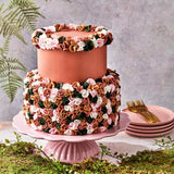 FunCakes Shimmering Rose Rolfondant: Gemakkelijk te gebruiken, glad, flexibel, zacht en buigzaam, perfect voor het versieren van taarten, halal, koosjer en glutenvrij. 250 g Naty Shop suikerpasta
