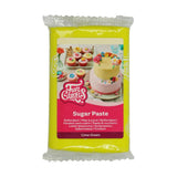 FunCakes limoengroen rolfondant: Makkelijk in gebruik, soepel, flexibel, zacht en buigzaam, perfect voor taartdecoratie, halal, koosjer en glutenvrij, 250g Naty Shop Suikerpasta Standaard titel