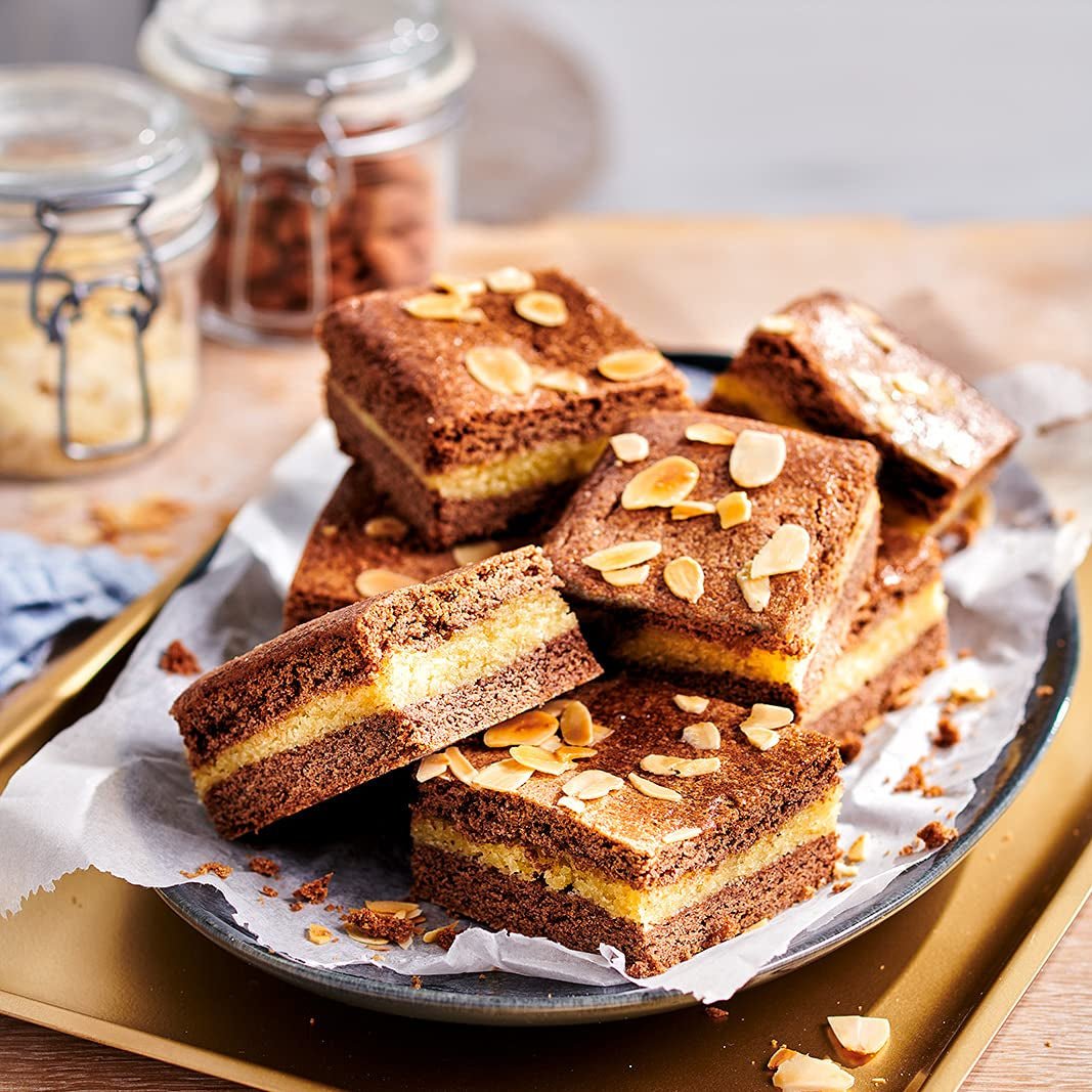 FunCakes amandelspijs (1:1): Heerlijke smaak, fijne textuur, makkelijk smeerbaar, amandelspijs, perfect voor taarten en koekjes. Halal en glutenvrij. 250 g (pak van 2) Naty Shop suikerpasta