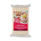 FunCakes Rolfondant Elegant Ivory: eenvoudig in gebruik, soepel, flexibel, zacht en buigzaam, perfect voor het decoreren van taarten, halal, koosjer en glutenvrij, 250g Naty Shop Suikerpasta 250G