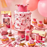 FunCakes Rolfondant Hot Pink: Makkelijk in gebruik, soepel, flexibel, zacht en buigzaam, perfect voor het decoreren van taarten. Glutenvrij. 1 kg Naty Shop suikerpasta