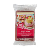 FunCakes rolfondant Red Earth, eenvoudig in gebruik, soepel, flexibel, zacht en flexibel, perfect voor het decoreren van taarten, halal, koosjer en glutenvrij, verpakking van 250 g 1 Naty Shop Standaardtitel Suikerpasta