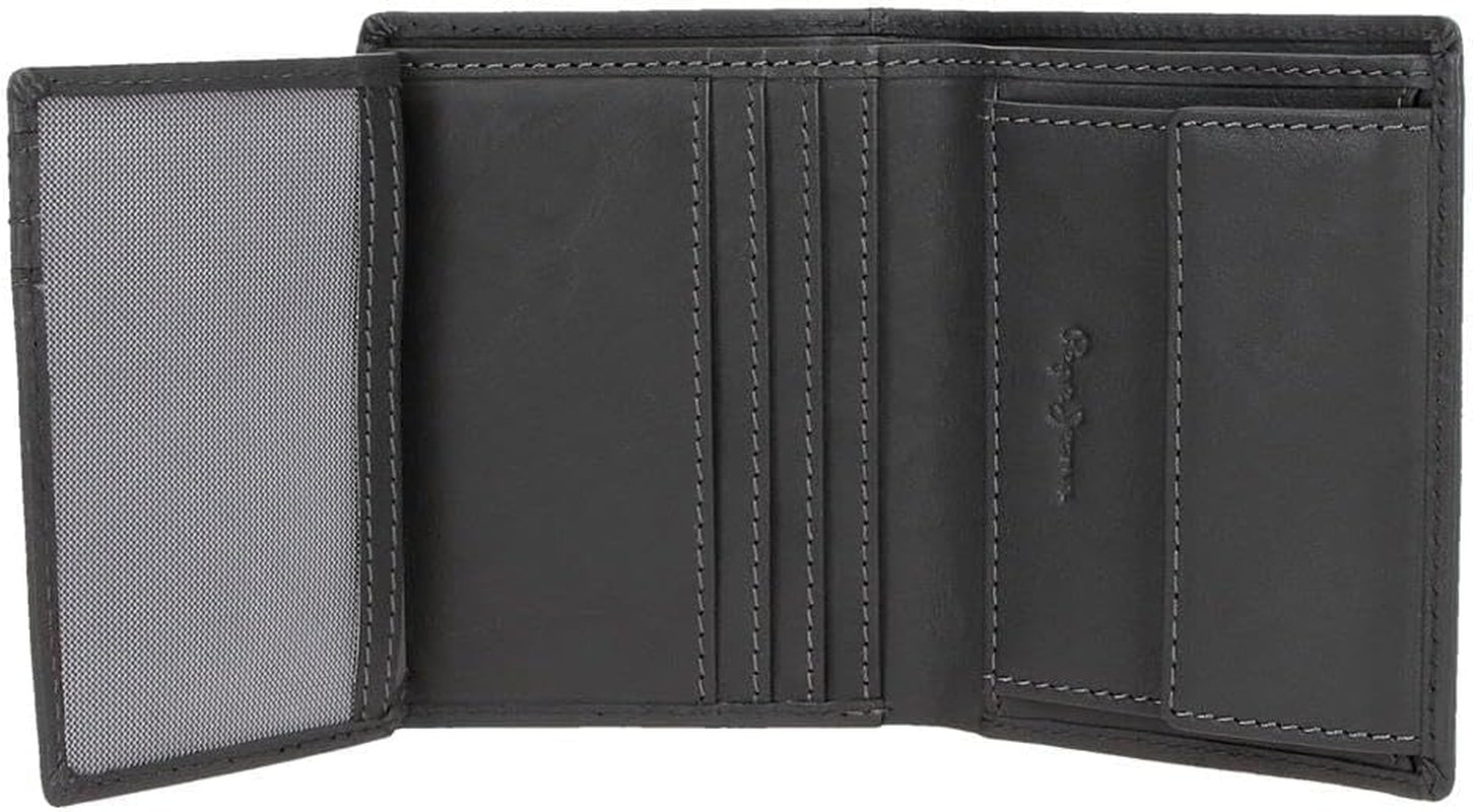 Pepe Jeans jack verticale portemonnee met portemonnee, herenportemonnee in één maat Naty Shop