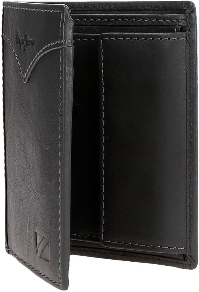 Pepe Jeans jack verticale portemonnee met portemonnee, herenportemonnee in één maat Naty Shop