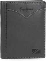 Pepe Jeans Jack Verticale Portemonnee met Portemonnee, One Size Herenportemonnee Naty Shop Grijs