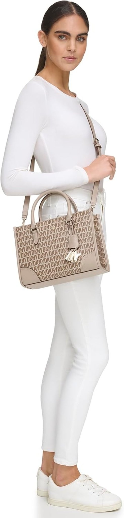 DKNY dames casual draagtas, chino/toffee damestassen Naty Shop
