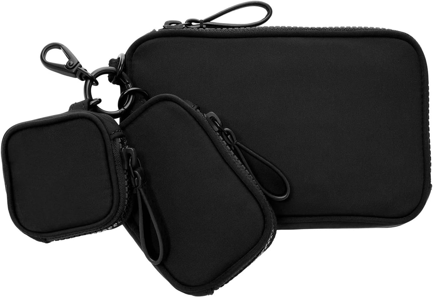 Fossil Tech Trio Reistas voor Heren 17,78 cm L x 3,175 cm B x 12,065 cm H Herenportemonnee Naty Shop Zwart