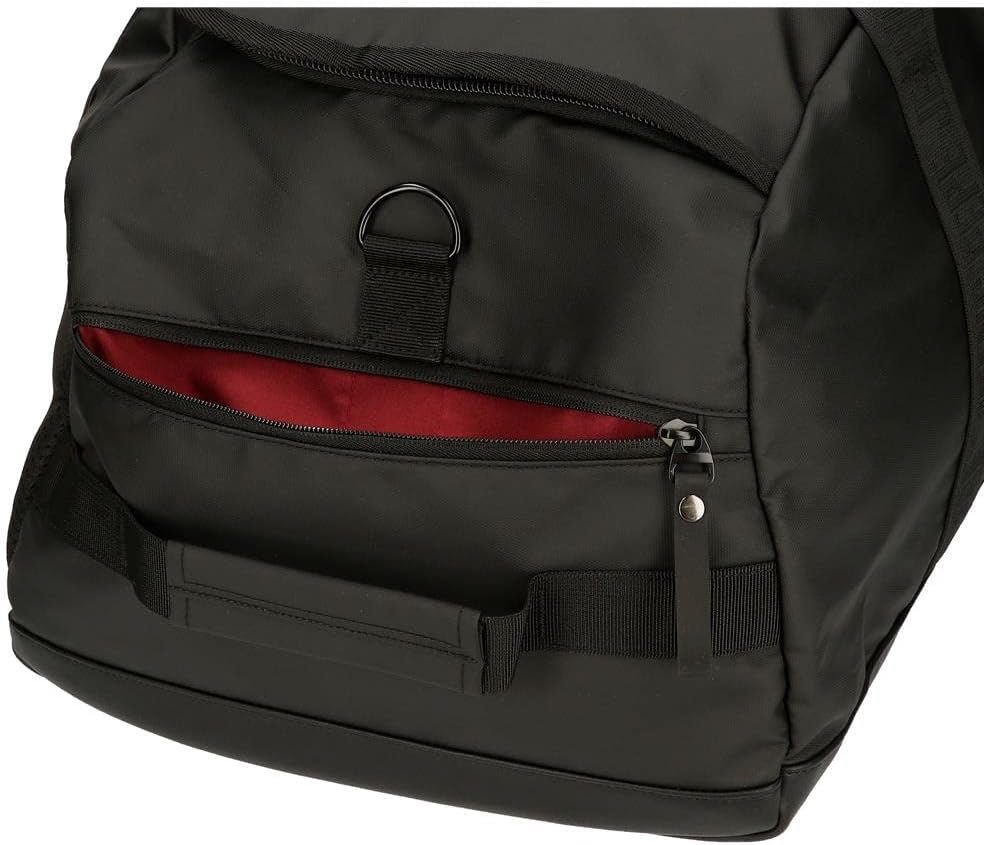 Pepe Jeans Hoxton reistas, zwart, 56 x 32 x 25,5 cm, polyester en PU, veelkleurig (multicolor), uniek, reistas Bagage en reisbenodigdheden Naty Shop