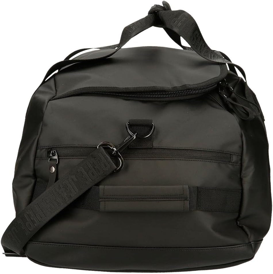 Pepe Jeans Hoxton reistas, zwart, 56 x 32 x 25,5 cm, polyester en PU, veelkleurig (multicolor), uniek, reistas Bagage en reisbenodigdheden Naty Shop
