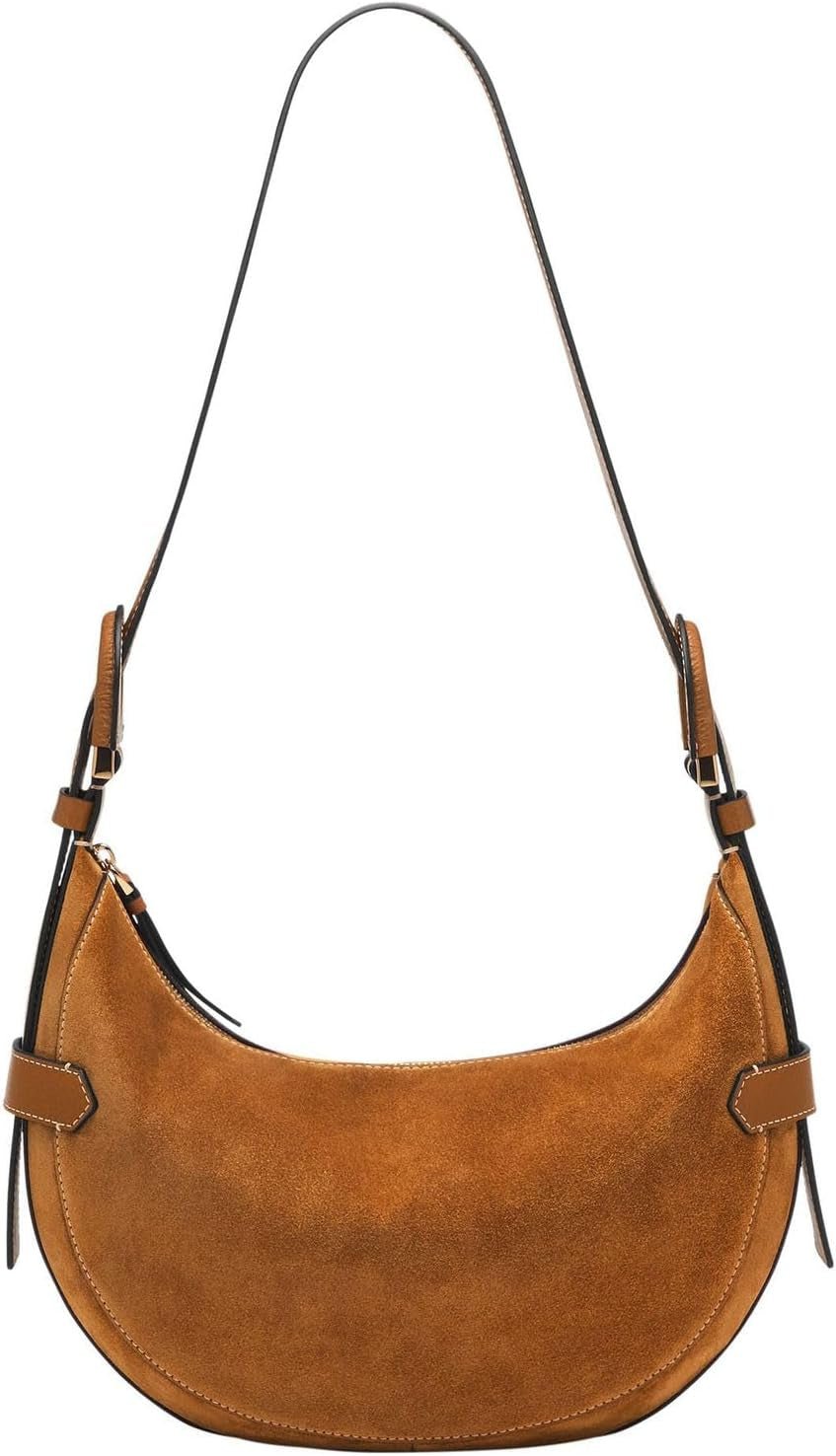 Fossil Harwell damestas, Hobo Italiaans rundleer, L: 30,5 cm, B: 8,9 cm, H: 20,3 cm, ZB1919216 Damestassen Naty Shop Standaard titel