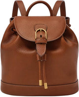 Fossil Everleigh leren of katoenen handtas voor dames Damestassen Naty Shop Coffee Brown