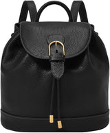 Fossil Everleigh handtas van leer of katoen voor damestassen Dames Naty Shop Grafietzwart