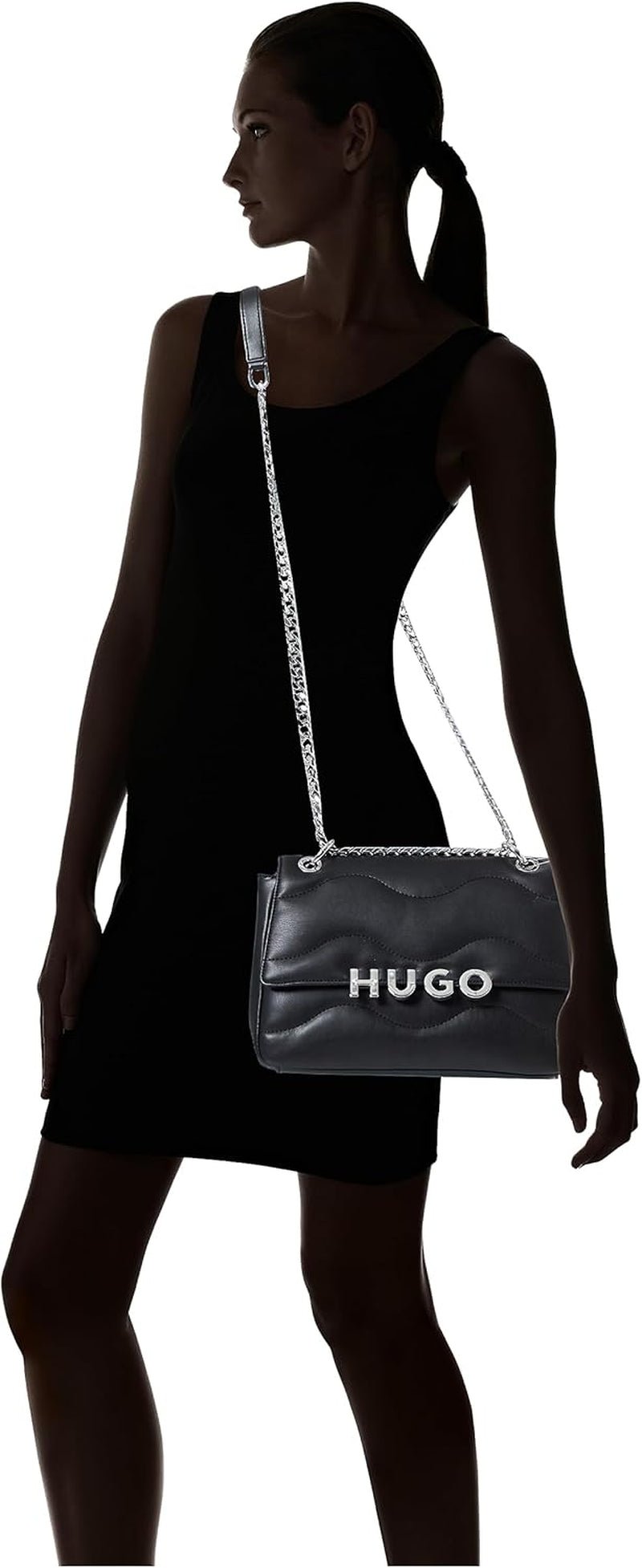 HUGO Dames Lizzie Schoudertas Dames Tassen Naty Shop