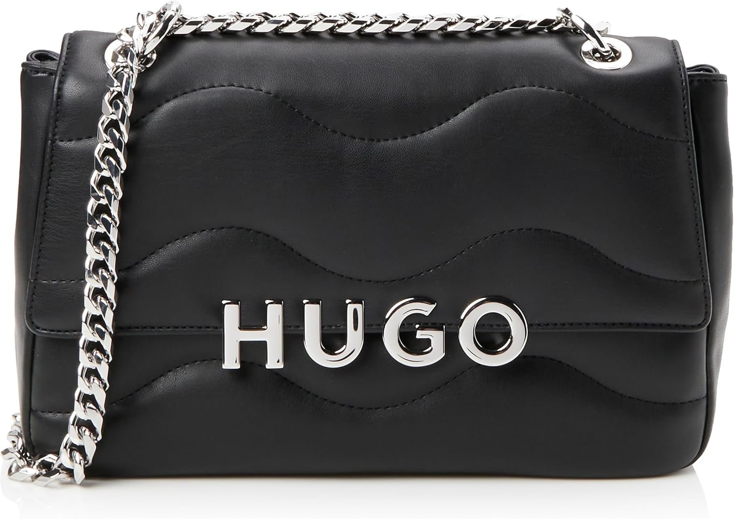 HUGO Dames Lizzie Schoudertas Dames Tassen Naty Shop Zwart1