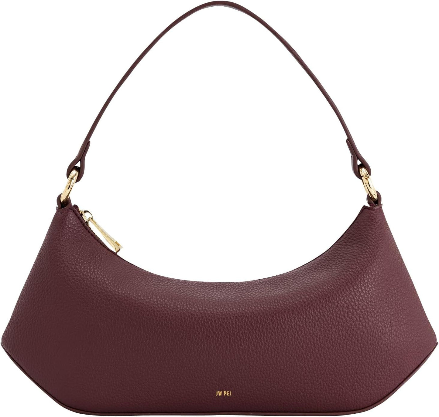 JW PEI Lily damesschoudertas Naty Shop damestassen donker wijnrood