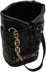 Love Moschino damesschoudertas, zwarte Naty Shop damestassen