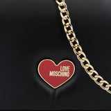 Love Moschino damesschoudertas, zwarte Naty Shop damestassen